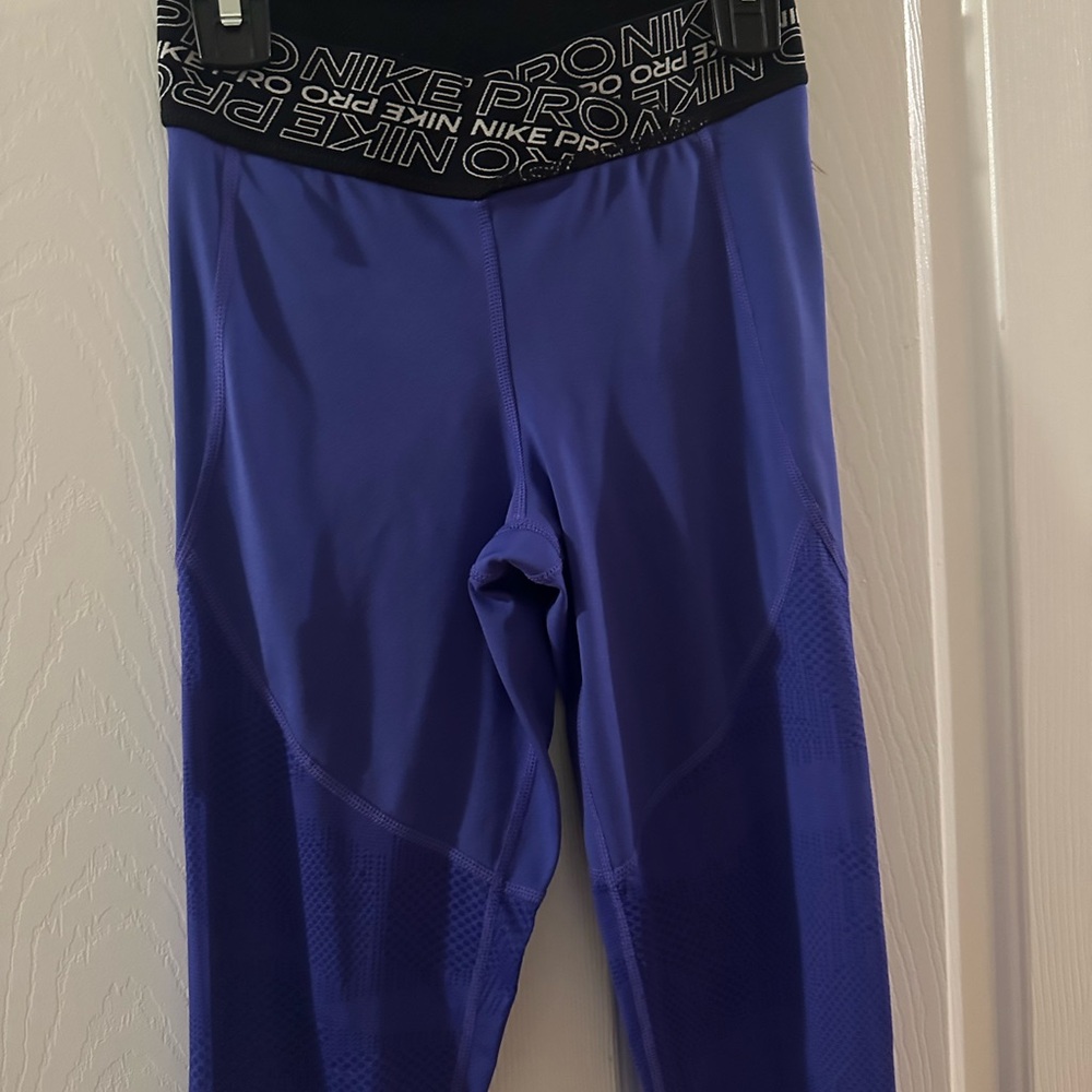 Nike Pro Purple Leggings